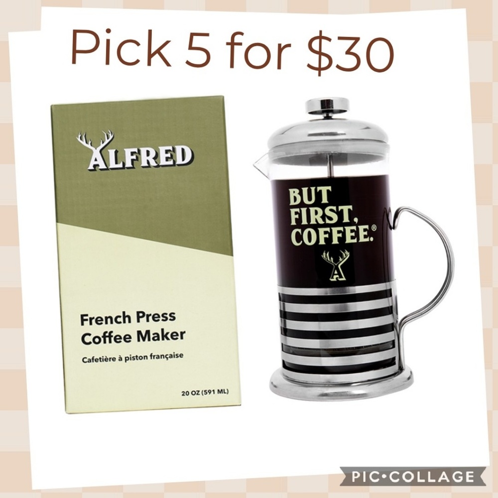Alfred French Press Coffee Maker 20 oz
